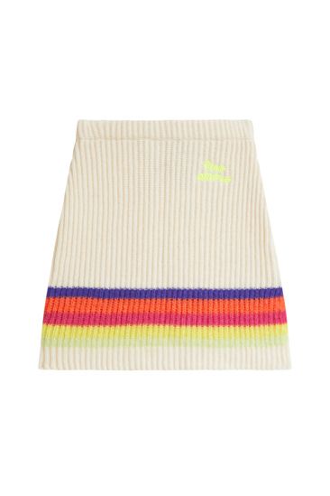 Ribbed Mini Skirt