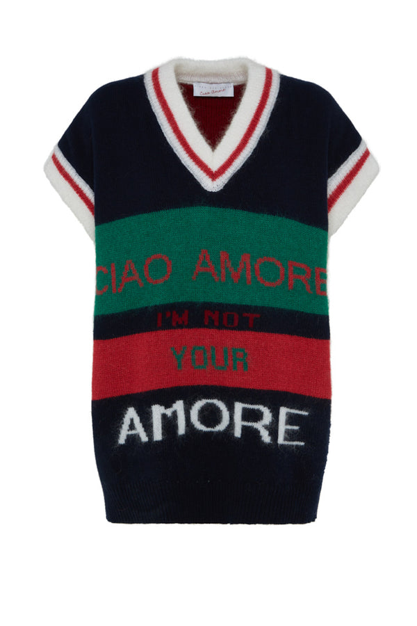 Gilet "I'm Not Your Amore"