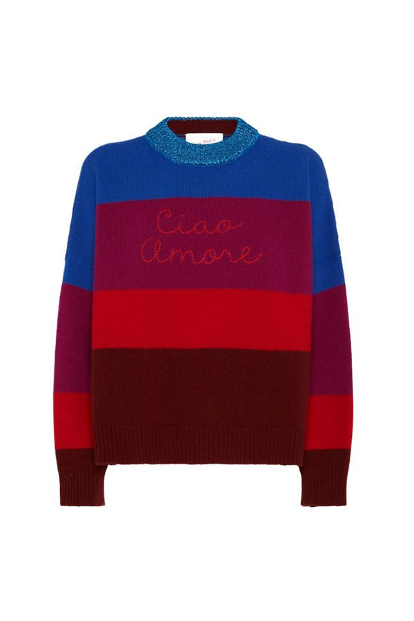 Maxi Stripes Crewneck