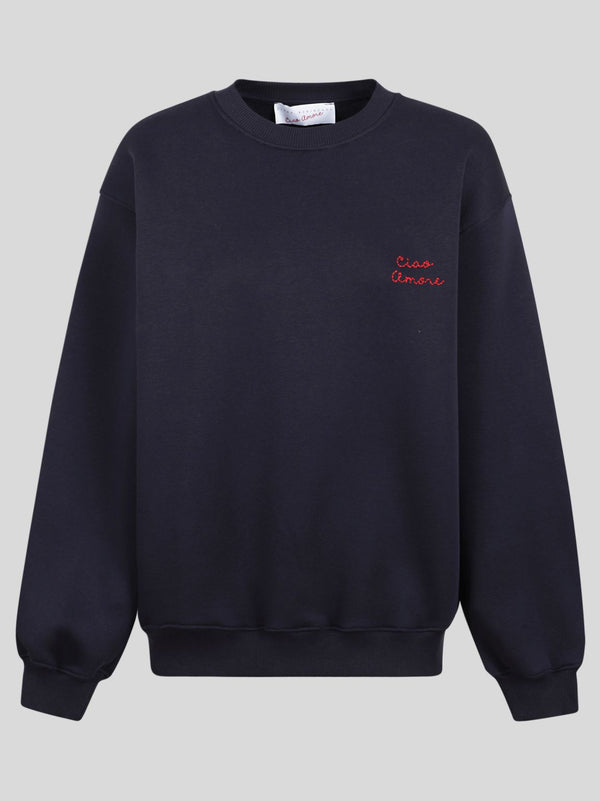Sweatshirt Embroidered Ciao Amore