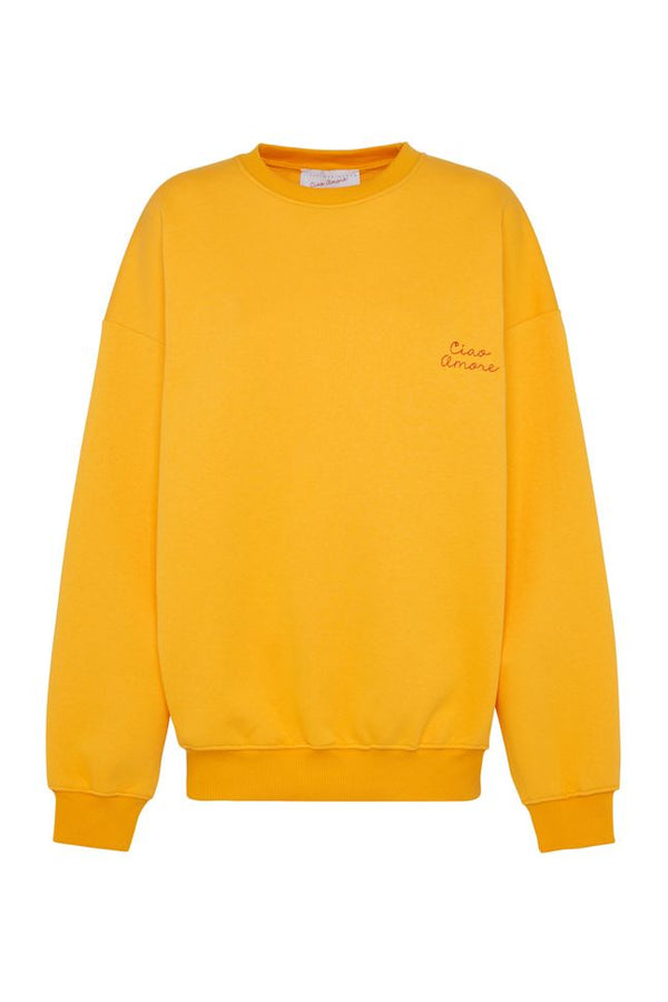 Sweatshirt Embroidered Ciao Amore