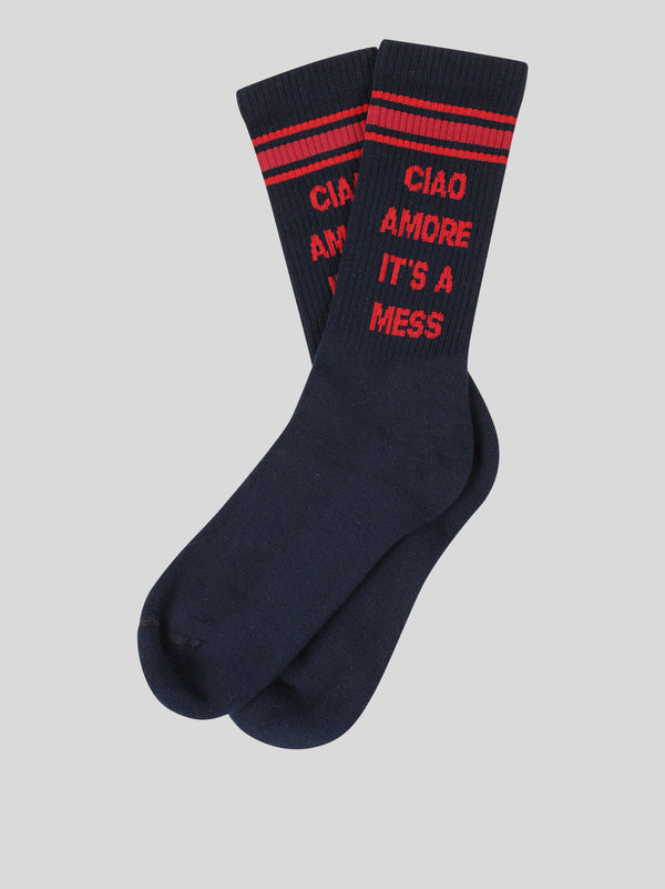 Hello Love It's A Mess Socks