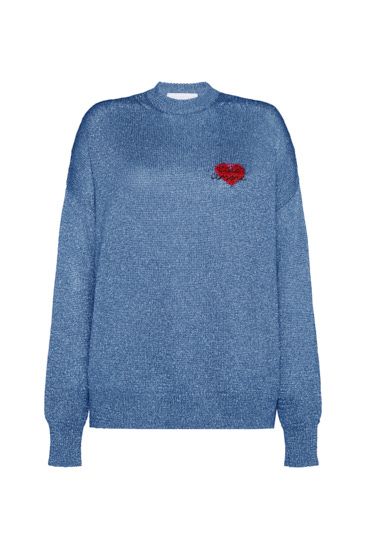 Lurex Crewneck Sweater