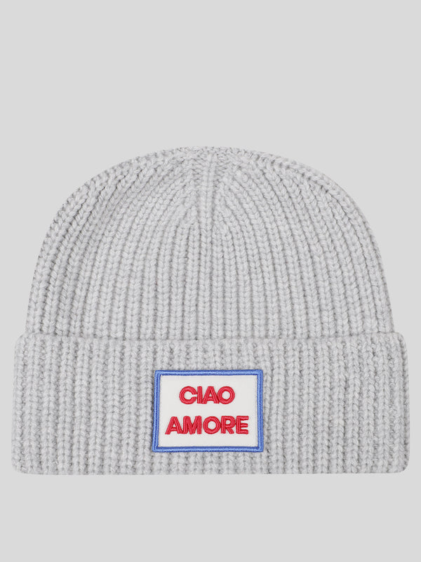 Hello Love Patch Beanie