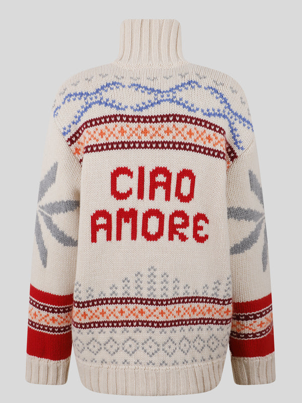 Jaquard  Bomber Ciao Amore