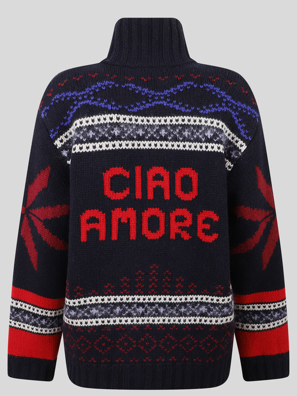 Jaquard Bomber Ciao Amore