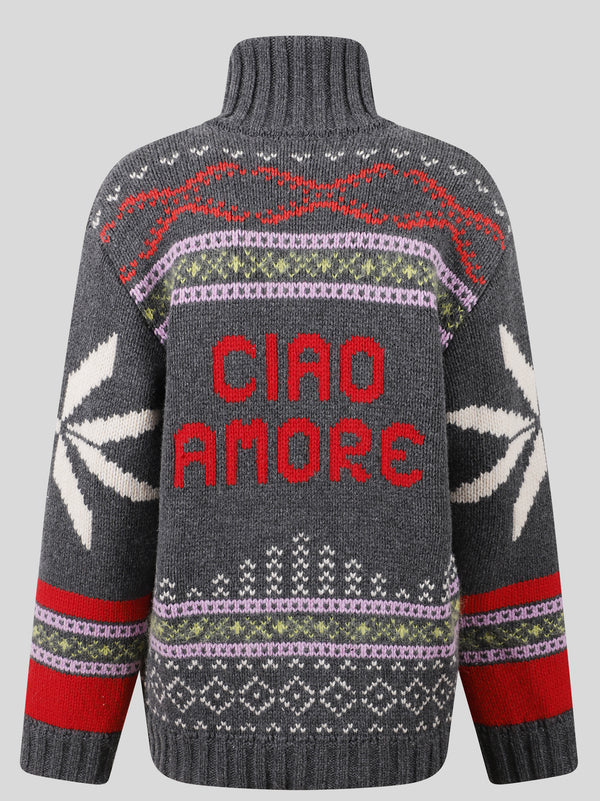 Jaquard Bomber Ciao Amore