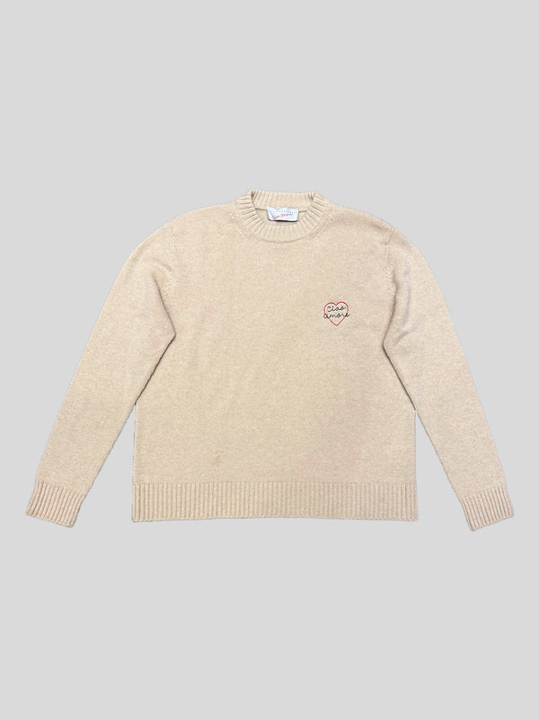 Heartbear Cashmere Crewneck