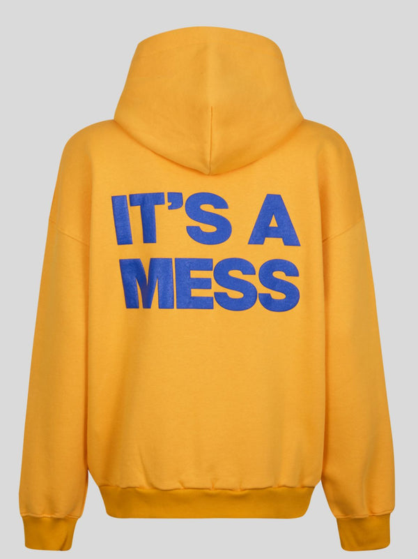 Hoodie Puffy It'S A Mess Back Big
